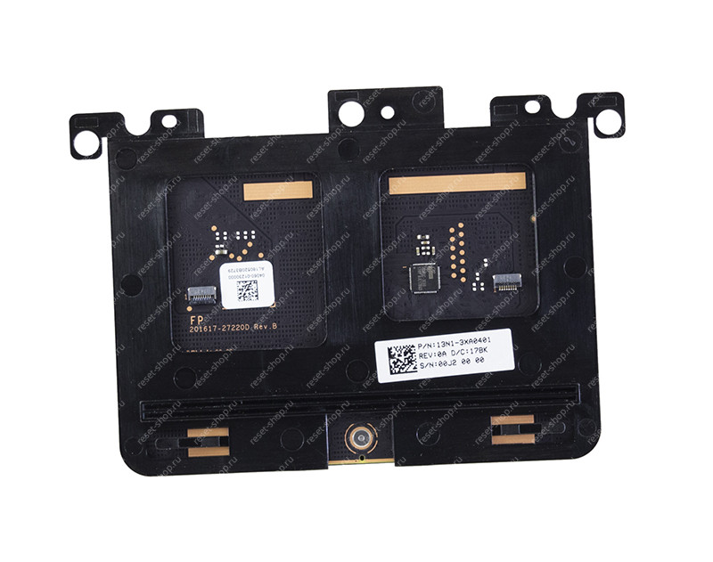Тачпад для ноутбука ASUS X507MA ORIGINAL серый со сканером отпечатка пальца
