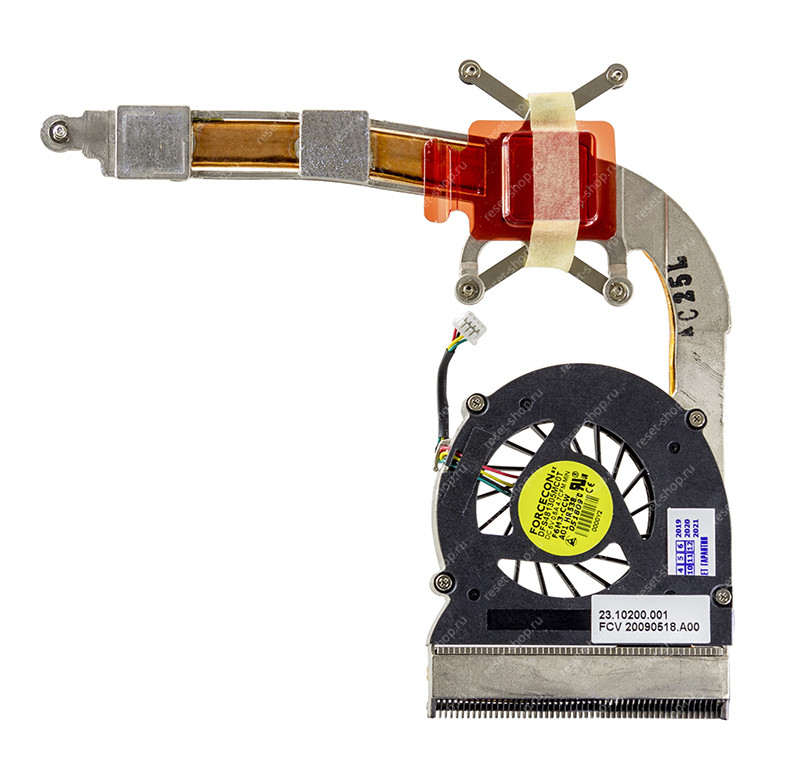 Вентилятор Dell M1330 (дискретная видеокарта) с термотрубкой