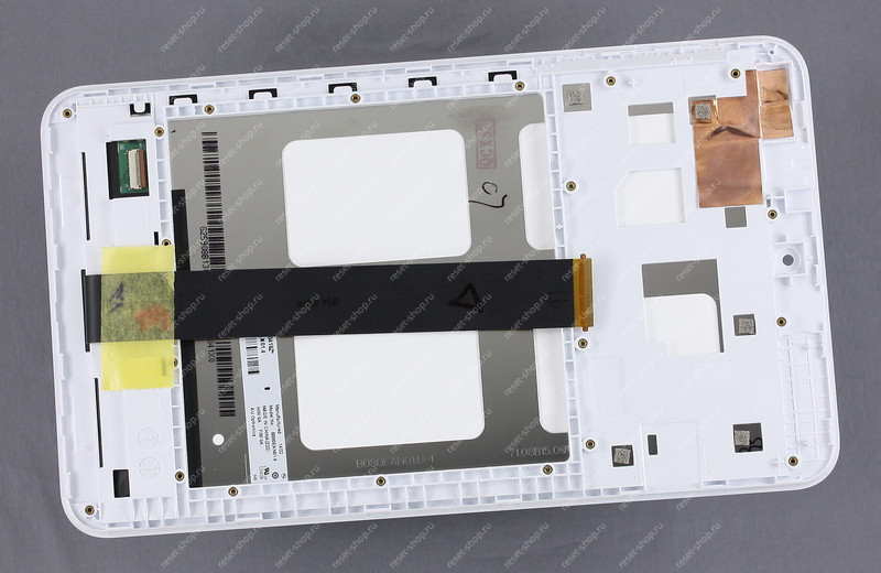 Модуль для планшета 8" ASUS MeMO Pad 8 ME181C белый ORIGINAL с серой рамкой