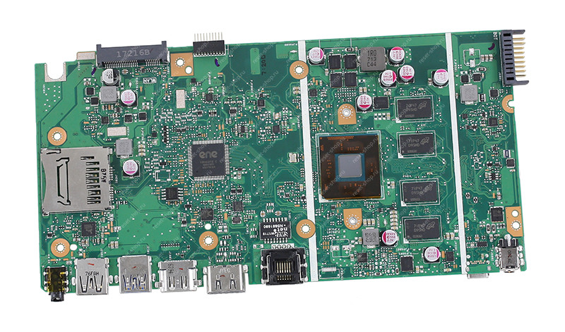 Материнская плата ноутбука ASUS X541SA (процессор Celeron N3060, ОЗУ 4Гб)