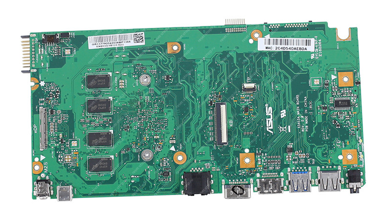 Материнская плата ноутбука ASUS X541SA (процессор Celeron N3060, ОЗУ 4Гб) / УЦЕНКА