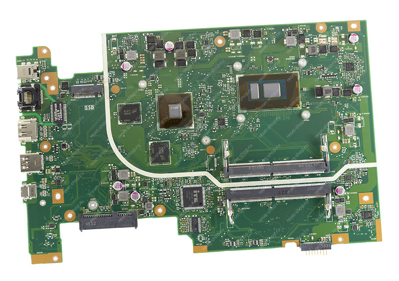Материнская плата ноутбука ASUS X705UN (процессор Intel i7-7500U, видеокарта GeForce MX150) Материнская плата ноутбука ASUS X705UN (процессор Intel i7-7500U, видеокарта GeForce MX150)