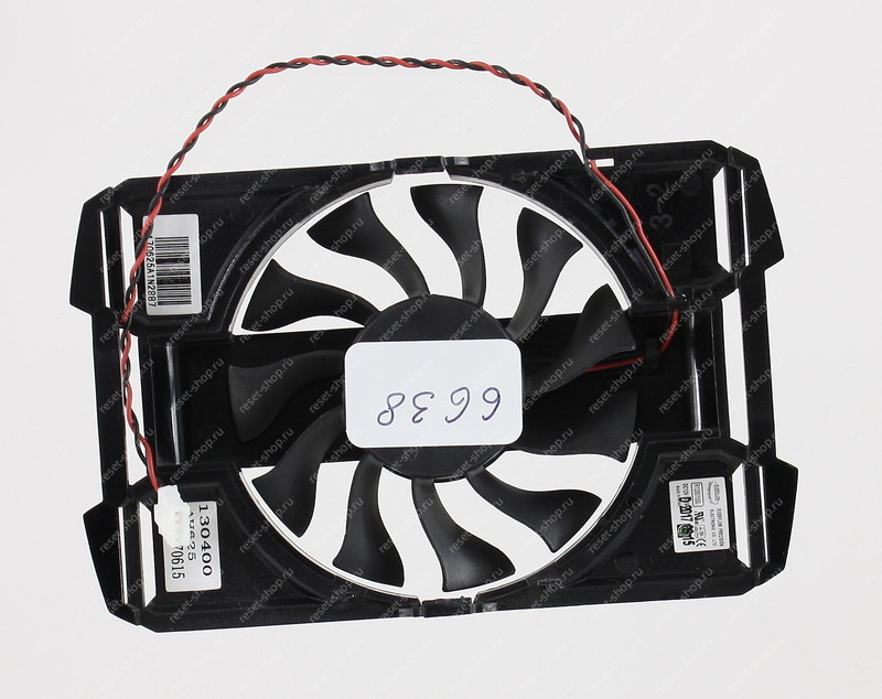 Вентилятор для видеокарты Б/У ASUS RX550, GT630 с рамкой