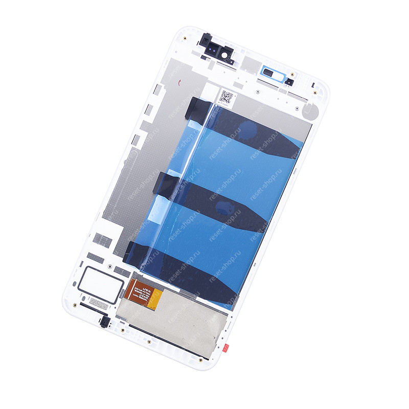 Модуль для смартфона 6.9" ASUS ZenFone Go ZB690KG белый ORIGINAL с рамкой