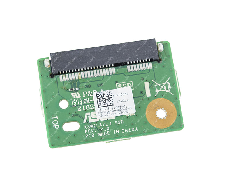 Плата подключения mSATA SSD накопителя ноутбука ASUS X302LA