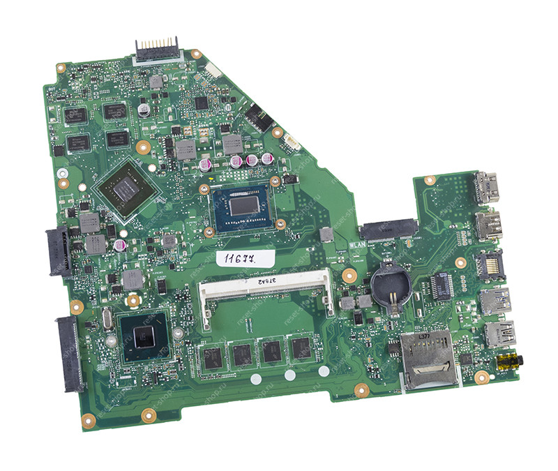 Мат.плата ASUS X550CC rev. 2.0 неисправная на запчасти ДОНОР (видеочип N14M-GL1-OP-S-A1) Мат.плата ASUS X550CC rev. 2.0 неисправная на запчасти ДОНОР (видеочип N14M-GL1-OP-S-A1)