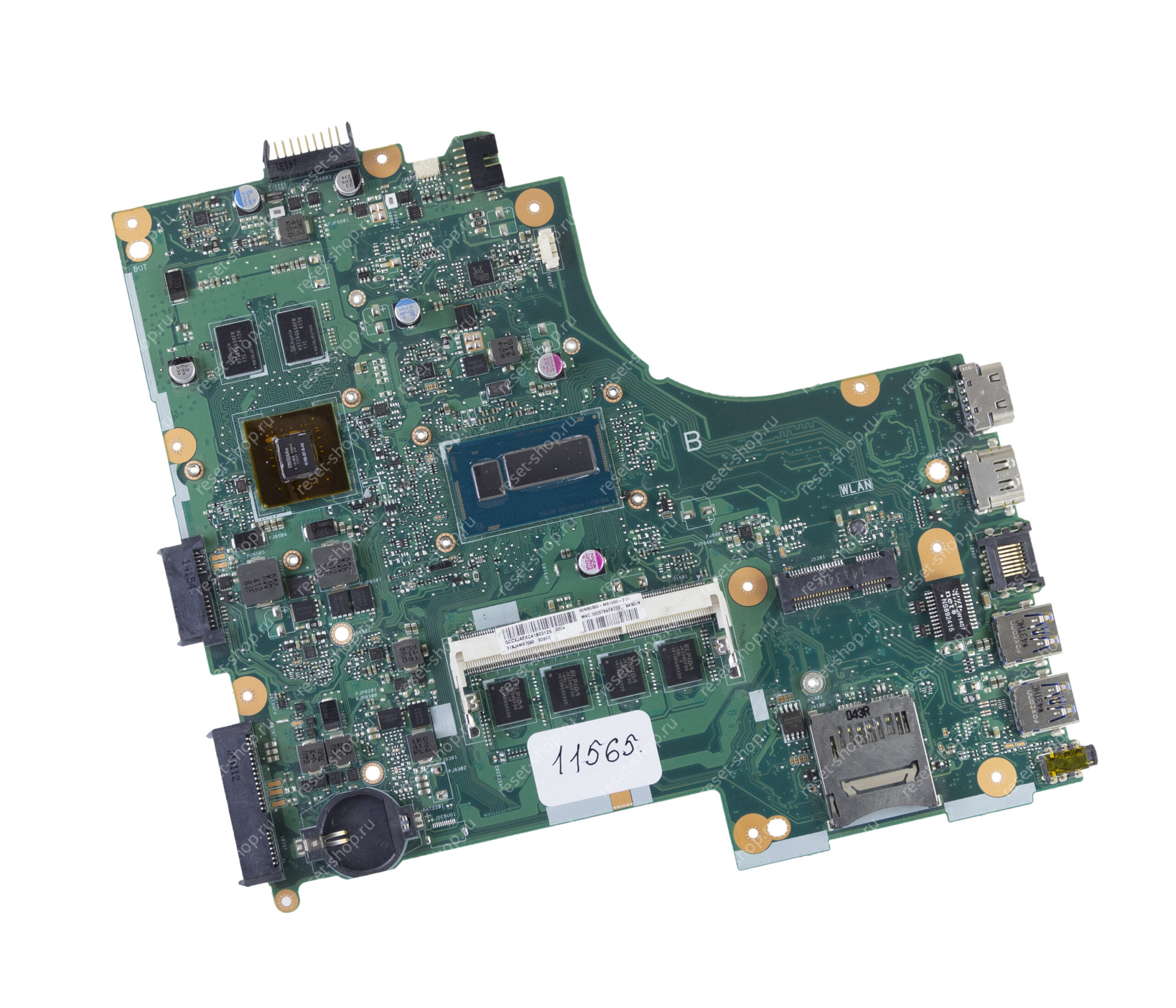 Мат.плата ASUS X450LD rev. 2.1 неисправная на запчасти ДОНОР Мат.плата ASUS X450LD rev. 2.1 неисправная на запчасти ДОНОР