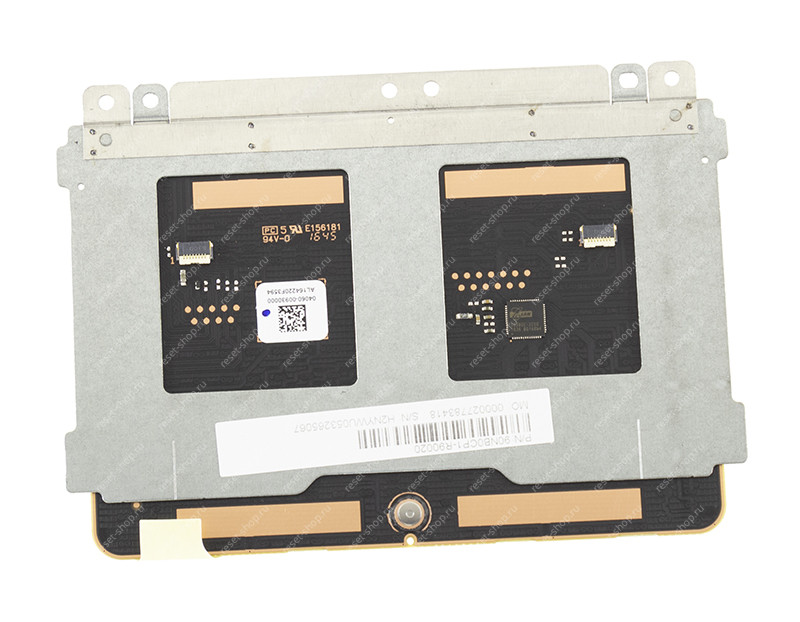 Тачпад для ноутбука ASUS UX330CA оригинальный с рамкой, со сканером отпечатка пальца (без майлара)