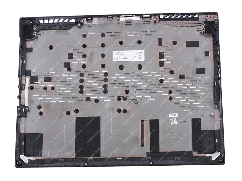 Корпус ASUS G531GW часть D (Нижняя часть) черный / 90NR01N1-R7D000
