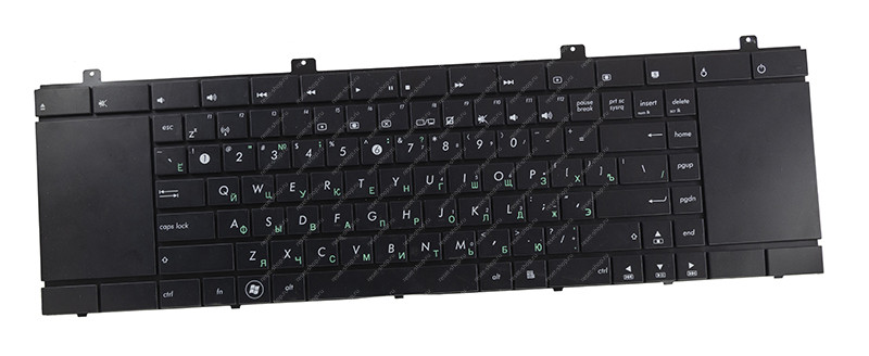Клавиатура для ноутбука Б/У ASUS NX90SN черная Клавиатура для ноутбука Б/У ASUS NX90SN черная