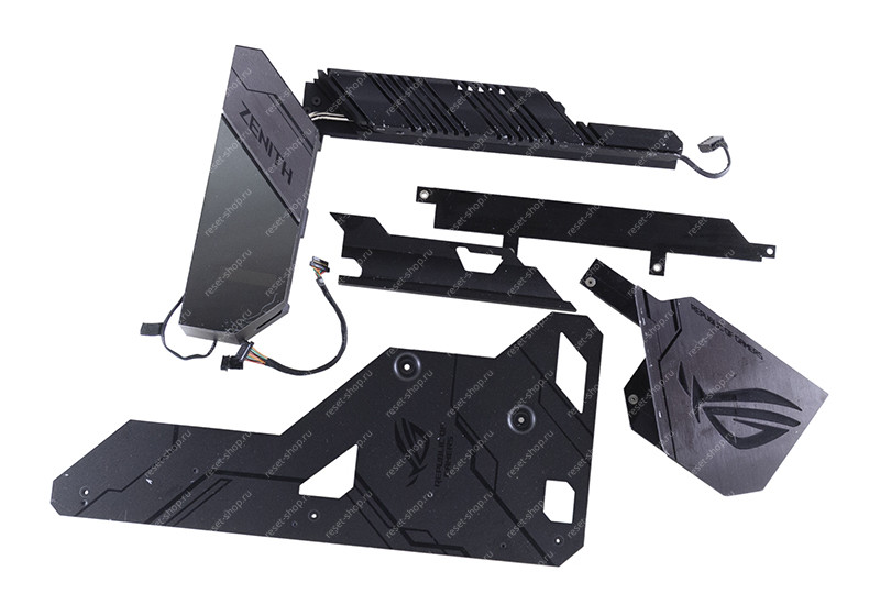 Мат.плата ASUS ROG ZENITH EXTREME ALPHA REV. 1.00 неисправная на запчасти ДОНОР Мат.плата ASUS ROG ZENITH EXTREME ALPHA REV. 1.00 неисправная на запчасти ДОНОР