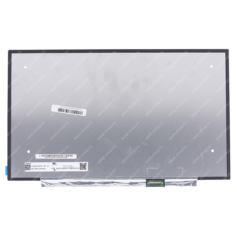 Матрица 14.0" SLIM (30pin eDP, справа) ORIGINAL 1920x1080 матовая N140HCG-GQ2