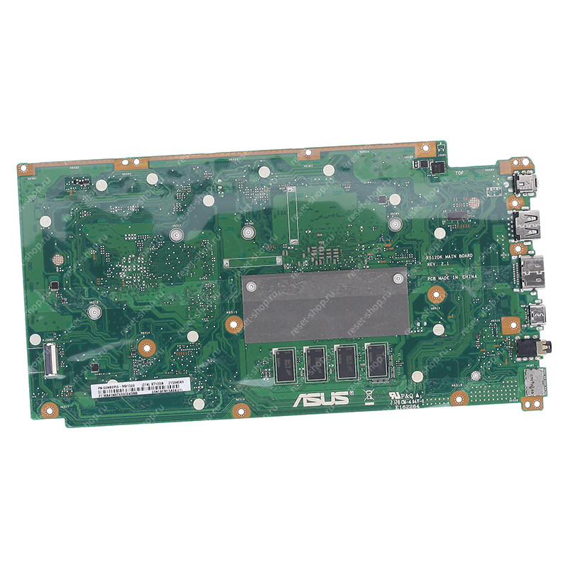 Материнская плата ноутбука ASUS X712DA (процессор R7-3700U, ОЗУ 4 Гб)