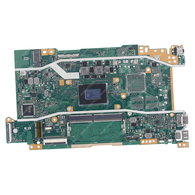 Материнская плата ноутбука ASUS X515DA (процессор R5-3500U, ОЗУ 4 Гб)