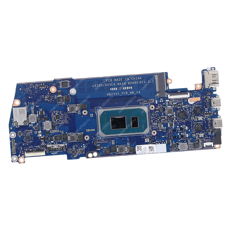Материнская плата ноутбука ASUS UX325EA (процессор I7-1165G7, ОЗУ 16 Гб)