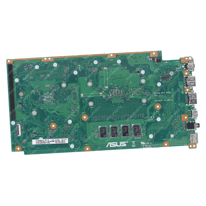 Материнская плата ноутбука Б/У ASUS X512DA (процессор R5-3500U, ОЗУ 4 Гб)