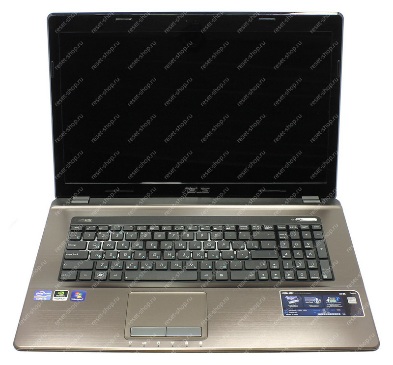 Ноутбук Б/У 17.3" ASUS X73S: Core i5-2450M 2x 2.5ГГц/6Гб/SSD 256Гб/GT 630M/АКБ 0ч/Win10