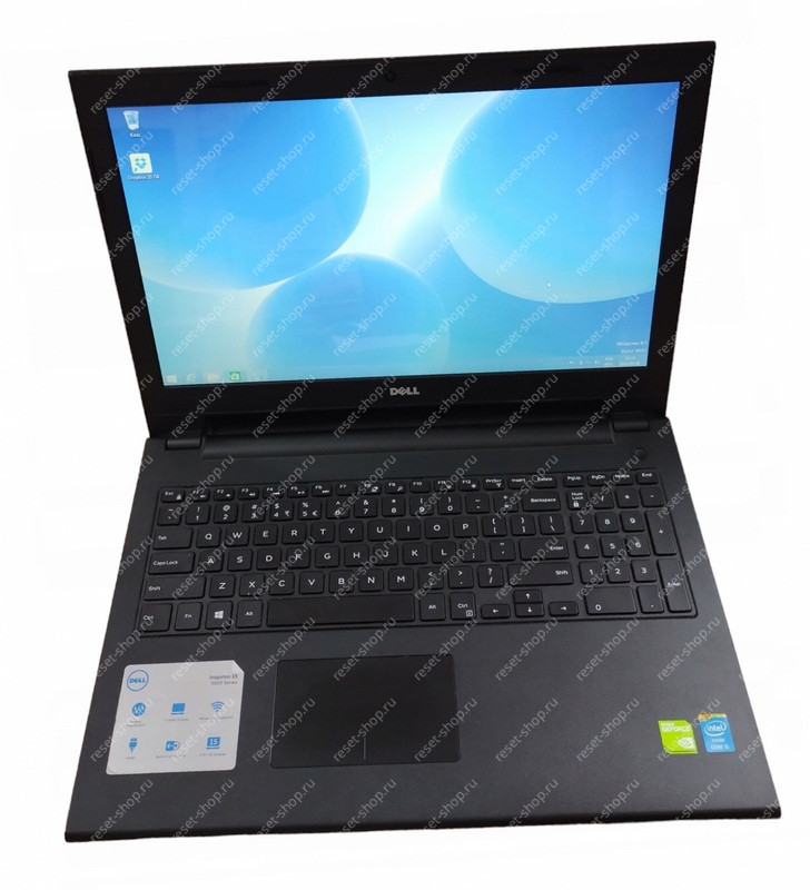 Ноутбук Б/У 15.6" Dell Inspiron 15 3878: A6-6310 4x1.8ГГц/8Гб/HDD 500Гб/Radeon R4/АКБ 2ч/Win10