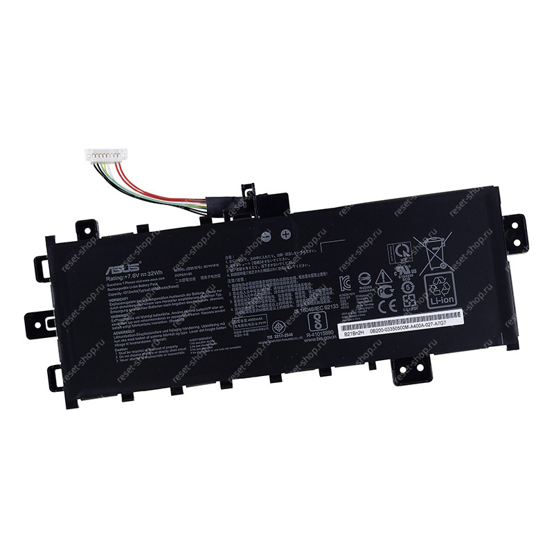АКБ для ноутбука ASUS (B21N1818) ORIGINAL / 7.6V, 4212mAh / X712FB черная