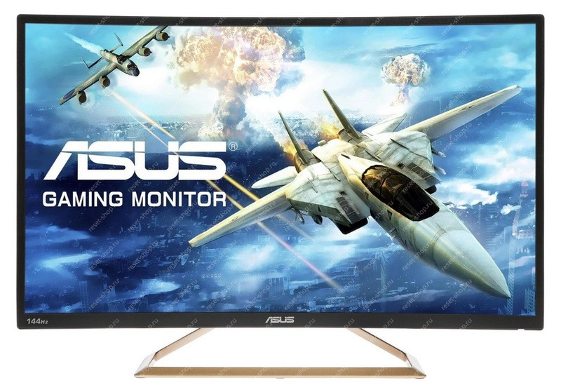 Монитор Б/У 31.5" ASUS VA326H 1920x1080@144Гц VA 4мс 300кд/м2 VGA, HDMI, DVI-D черный