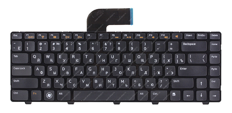 Клавиатура для ноутбука Dell Inspiron M5040, N4110, N4050, N5040, N5050 черная