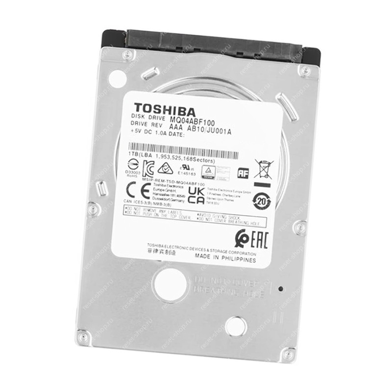 Жесткий диск Б/У 2.5" SATA3 1 Тб Toshiba 5400 об/мин 128 Мб / MQ04ABF100 Жесткий диск Б/У 2.5" SATA3 1 Тб Toshiba 5400 об/мин 128 Мб / MQ04ABF100