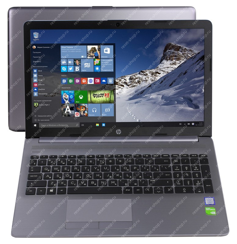 Ноутбук Б/У 15.6" HP 250 G7: Core i3-7020U 2x2.3ГГц/8Гб/SSD 128Гб/HD 620/АКБ 2ч/Win10