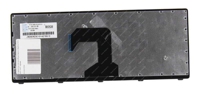 Клавиатура для ноутбука Lenovo IdeaPad S300 S400 S405 черная