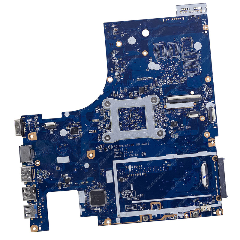 Материнская плата ноутбука Б/У Lenоvo G50-30 Rev 1.0 (Процессор Pentium N3530)