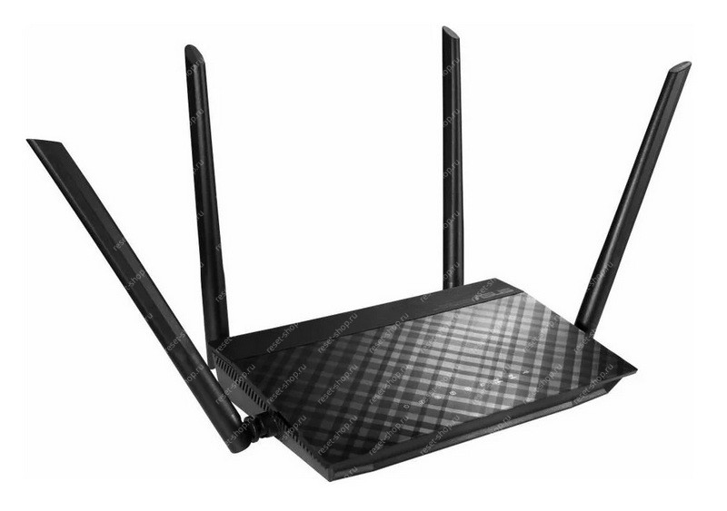 WiFi-маршрутизатор Б/У ASUS RT-AC59U / WiFi 5ГГц 802.11a/b/g/n/ac, 4 порта 1000 Мбит/сек ДЕФЕКТ