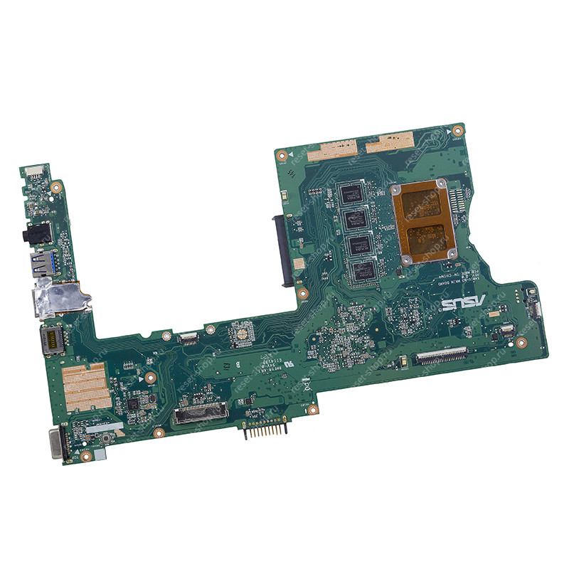 Материнская плата ноутбука Б/У ASUS X501U Rev 2.0 (Процессор E2-1800, ОЗУ 4Гб)