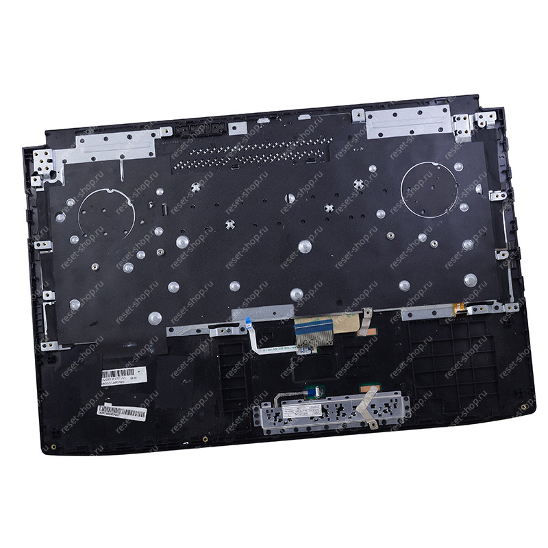 Клавиатура для ноутбука Б/У ASUS GL503VS топкейс черный, клавиши черные, с подсветкой 16 pin