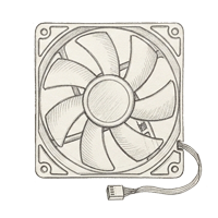 Вентилятор в корпус (120х120 мм, 4 pin PWM) Thermalright TL-C12C-S