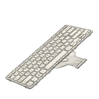nb_kb LED-индикатор для ноутбука ASUS GX502GW (левый) ORIGINAL со шлейфом Rev 1.2